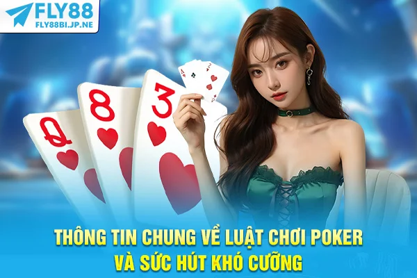 Thông tin chung về luật chơi poker và sức hút khó cưỡng